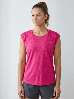 HEAD Women’s Activewear Heather Pink Top Size Medium